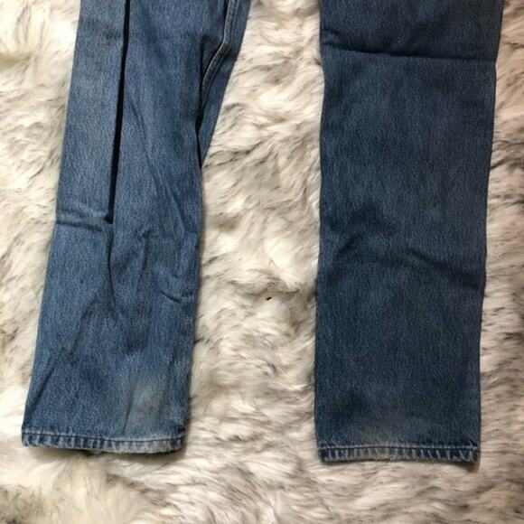 Vintage Levi's Mens 33x36 501 501xx Classic Fit Denim Blue Jeans Made in USA - Picture 9 of 9